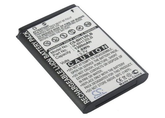 Replacement Battery for Samsung  &#x0D;
HMX-U20 – Camera – 1300mAh/4.8Wh / 3.7V