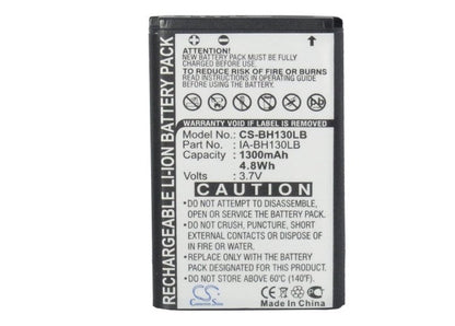 Replacement Battery for Samsung  &#x0D;
HMX-U20 – Camera – 1300mAh/4.8Wh / 3.7V