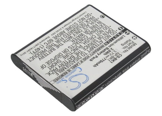 Replacement Battery for Sony  &#x0D;
Cyber-shot DSC-S950P – Camera – 770mAh / 3.7V