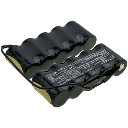 Replacement Battery for Black&Decker Dustbuster Flexi Cyclonic Acti, Flexi PD1080 H2, PD1200 H1, – 2000mAh / 24.00Wh