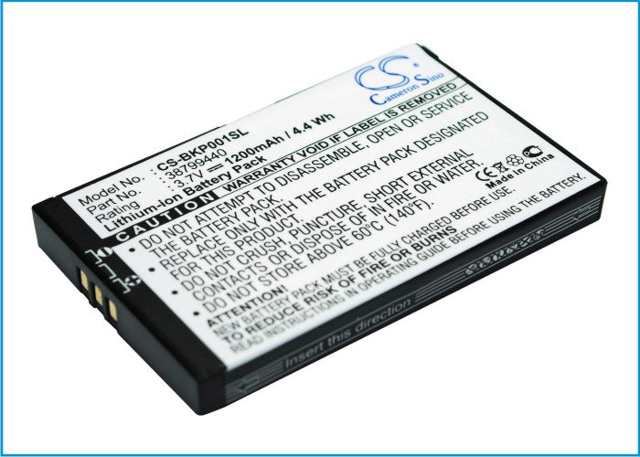 Replacement Battery for Becker  Traffic Assist 7916 – GPS, Navigator – 1200mAh / 3.7V