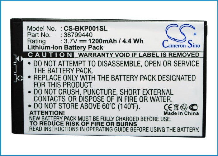 Replacement Battery for Becker  Traffic Assist 7916 – GPS, Navigator – 1200mAh / 3.7V