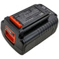 Replacement Battery for Black & Decker  40V MAX 12 in Cordless Chainsa – Power Tools – 2000mAh / 80.00Wh / 40.0V