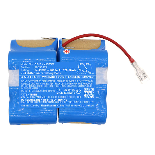 Replacement Battery for Black&Decker 14.4V DustBuster, PV1425N – 2000mAh / 28.80Wh