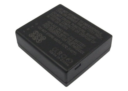 Replacement Battery for Panasonic  Lumix  DMC-GF6X – Camera – 750mAh / 5.6Wh / 7.4V