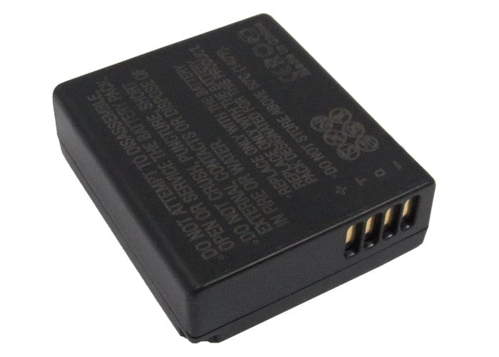 Replacement Battery for Panasonic  Lumix  DMC-GF6X – Camera – 750mAh / 5.6Wh / 7.4V