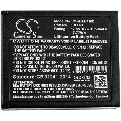 Replacement Battery for OLYMPUS  E-M1 – Camera – 1050mAh / 7.77Wh / 7.4V