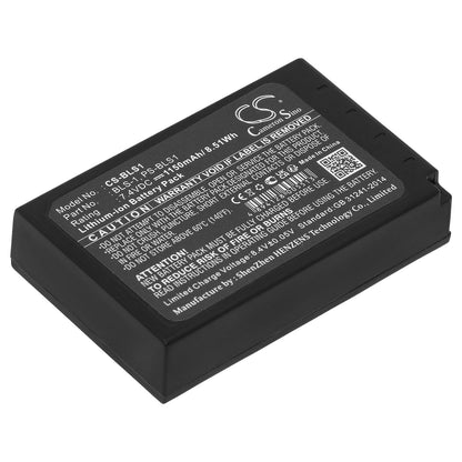 Replacement Battery for Olympus  E-400 – Camera – 1150mAh / 7.4V