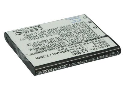 Replacement Battery for Sony  &#x0D;
        Cyber-shot DSC-T110P – Camera – 630mAh / 2.33Wh / 3.7V