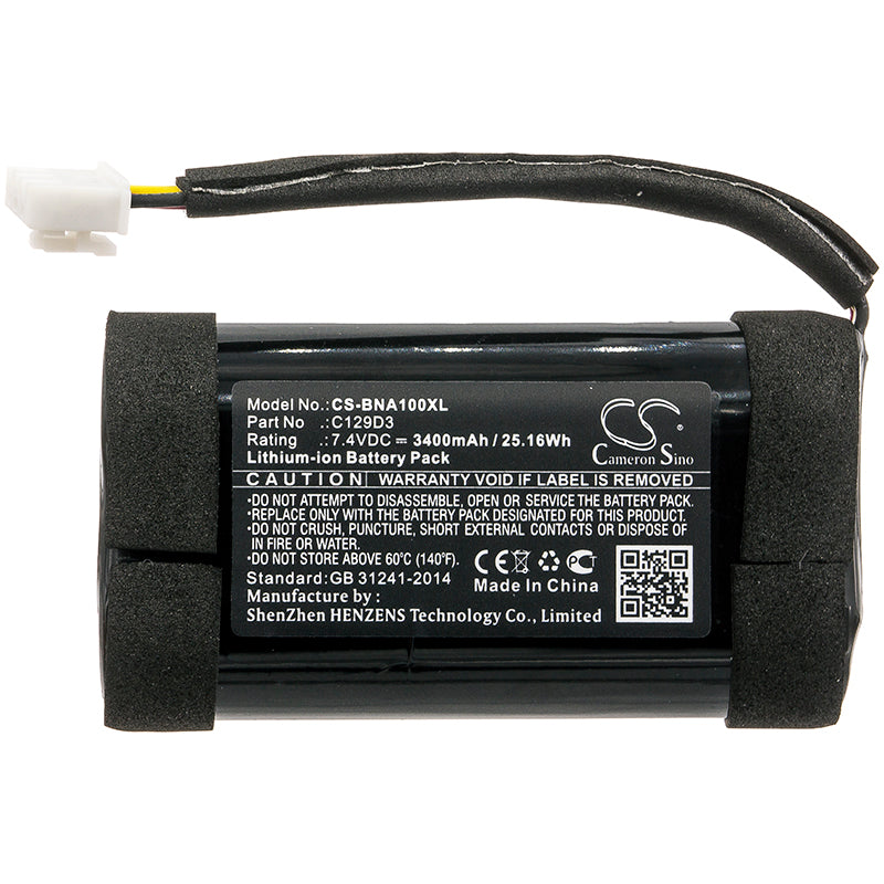 Replacement Battery for Bang & Olufsen  BeoPlay A1 – 3400mAh / 25.16Wh