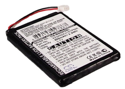 Replacement Battery for Blaupunkt  TravelPilot 100 – GPS, Navigator – 800mAh / 2.96Wh / 3.7V
