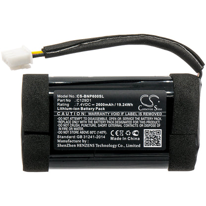 Replacement Battery for Bang & Olufsen  11400 – 2600mAh / 19.24Wh