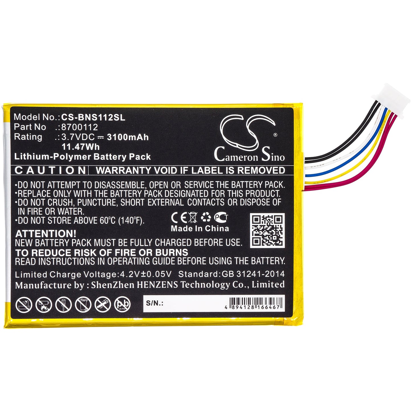 Replacement Battery for Bang & Olufsen  BeoSound Moment – Speaker – 3100mAh / 11.47Wh / 3.7V