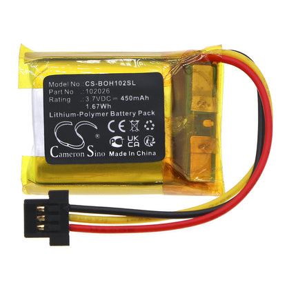 Replacement Battery for Bang & Olufsen  Beoplay EQ Charging Case – Wireless Headset – 450mAh / 1.67Wh / 3.7V