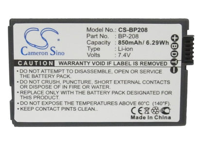 Replacement Battery for Canon  DC10 – Camera – 850mAh / 7.4V