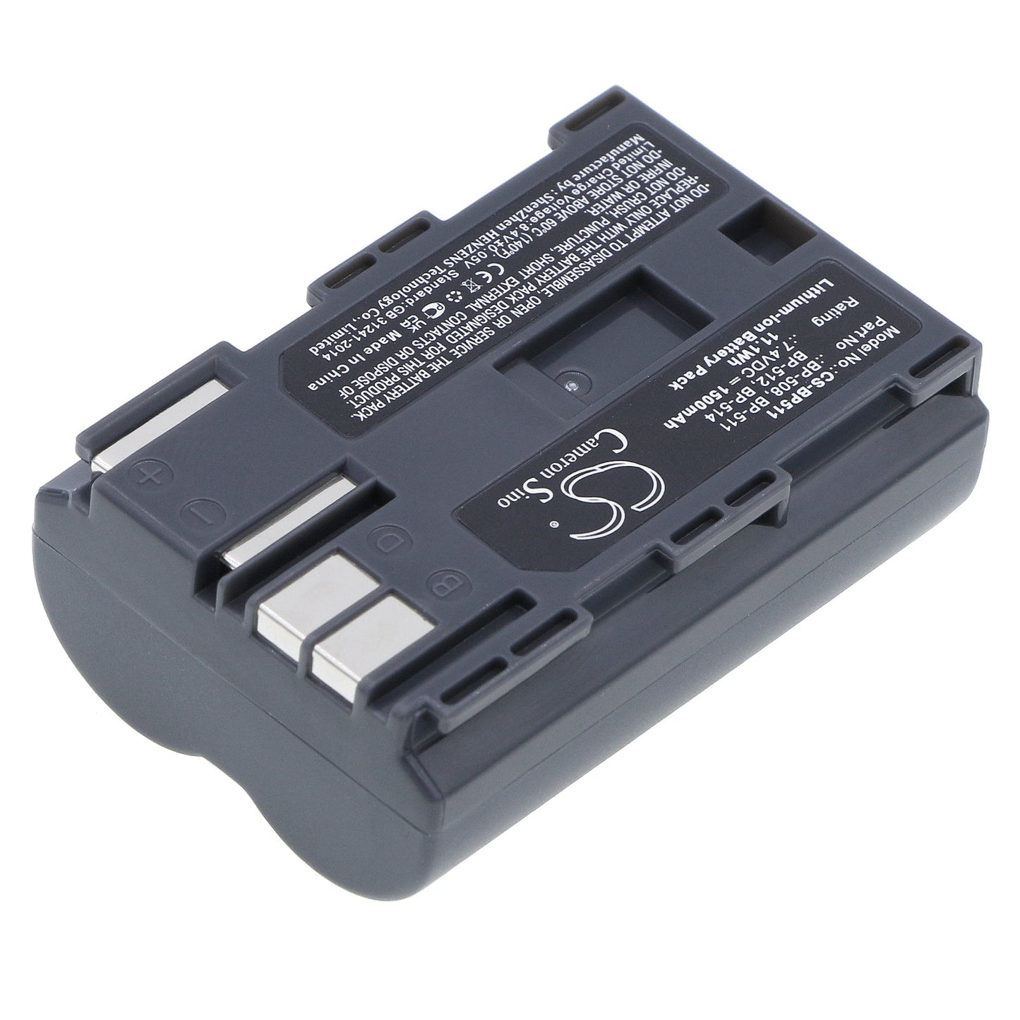 Replacement Battery for Canon  DM-MV100X – Camera – 1500mAh / 7.4V