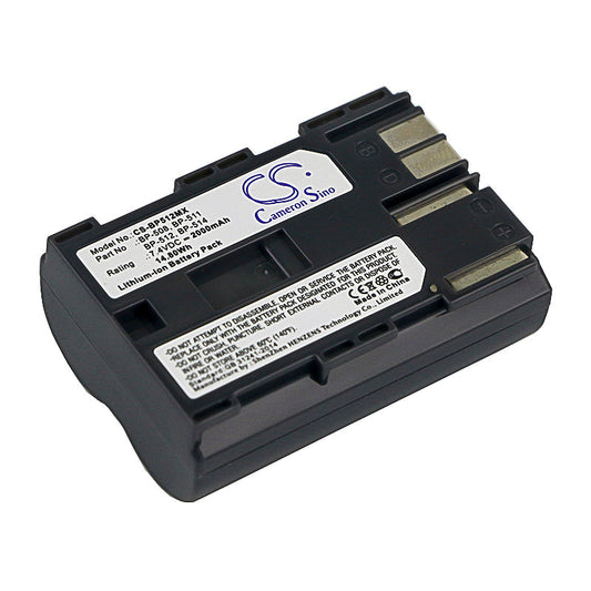 Replacement Battery for Canon  DM-MV100X – Camera – 2000mAh / 14.80Wh / 7.4V