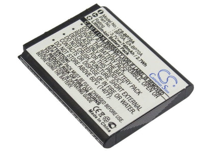 Replacement Battery for Samsung  AQ100 – Camera – 740mAh / 2.74Wh / 3.7V