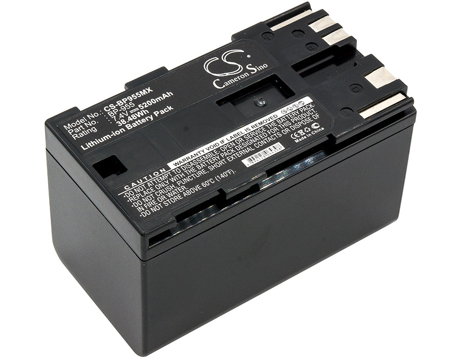 Replacement Battery for Canon  EOS C100 – Camera – 5200mAh / 38.48Wh / 7.4V