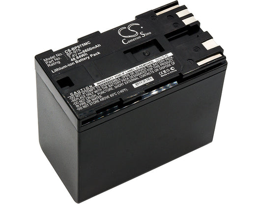 Replacement Battery for Canon  GL2 – Camera – 6600mAh / 7.4V