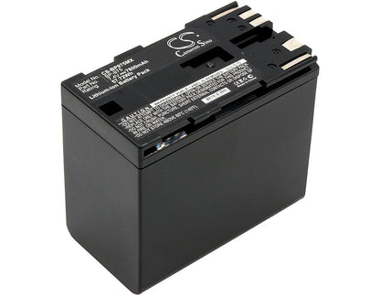 Replacement Battery for Canon  GL2 – Camera – 7800mAh / 57.72Wh / 7.4V