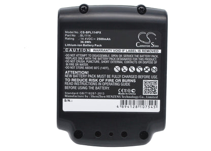 Replacement Battery for Black & Decker  ASL146BT12A – Power Tools – 2500mAh / 36.0Wh / 14.4V