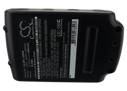 Replacement Battery for Black & Decker  ASD18 Typ 1 – Power Tools – 1500mAh / 30.00Wh / 20.0V