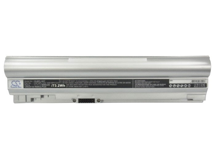 Replacement Battery for Sony  VAIO VGN-TT11M – Notebook, Laptop – 6600mAh / 11.1V