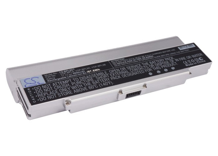 Replacement Battery for Sony  AIO VGN-AR760 – Notebook, Laptop – 8800mAh / 11.1V