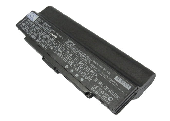 Replacement Battery for Sony  AIO VGN-AR760 – Notebook, Laptop – 6600mAh / 11.1V