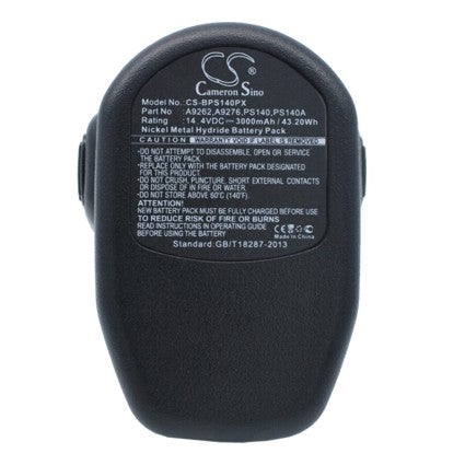 Replacement Battery for Black & Decker BD12PSK BD18PSK, BDBN1202, – 3000mAh / 43.20Wh