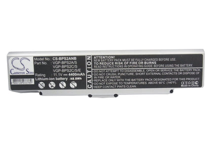 Replacement Battery for Sony  VAIO VGC-LA38G – Notebook, Laptop – 4400mAh / 11.1V