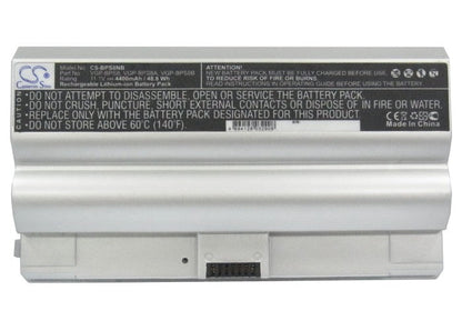 Replacement Battery for Sony  VAIO GN-FZ70B – Notebook, Laptop – 4400mAh / 48.8Wh / 11.1V