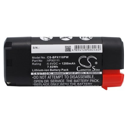 Replacement Battery for Black & Decker VPX1101 VPX1101X, VPX1201, – 1200mAh / 7.92Wh