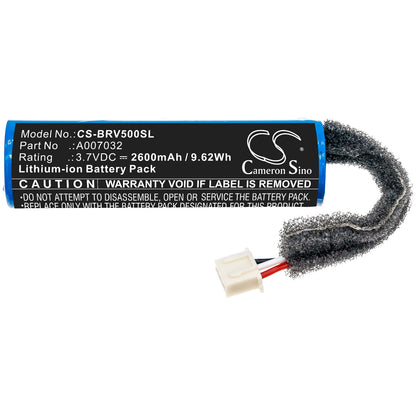 Replacement Battery for Braven  BPRO5CB – 2600mAh / 9.62Wh