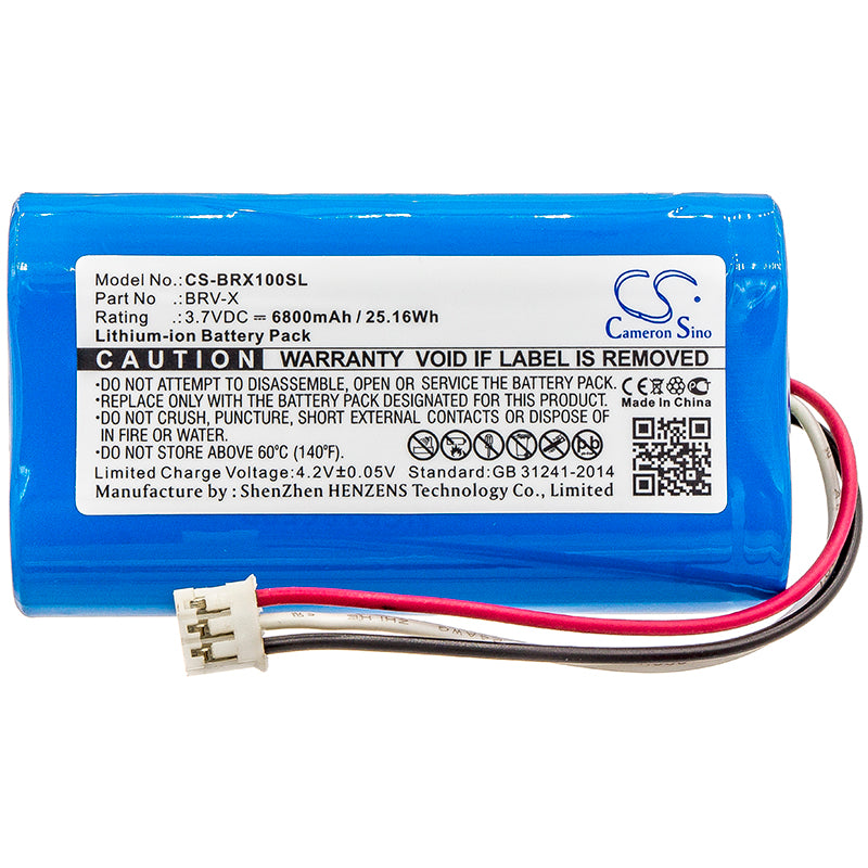 Replacement Battery for Braven  BRV-X – 6800mAh / 25.16Wh