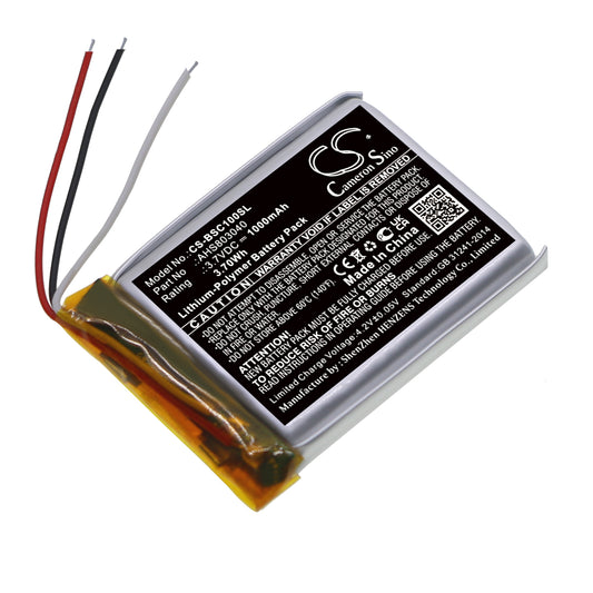 Replacement Battery for BOSE  SoundWear Companion – 1000mAh / 3.70Wh