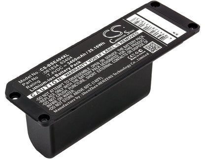 Replacement Battery for Bose  413295 – 3400mAh / 25.16Wh