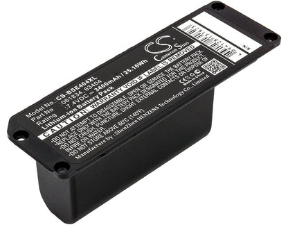 Replacement Battery for Bose  413295 – Speaker – 3400mAh / 25.16Wh / 7.4V