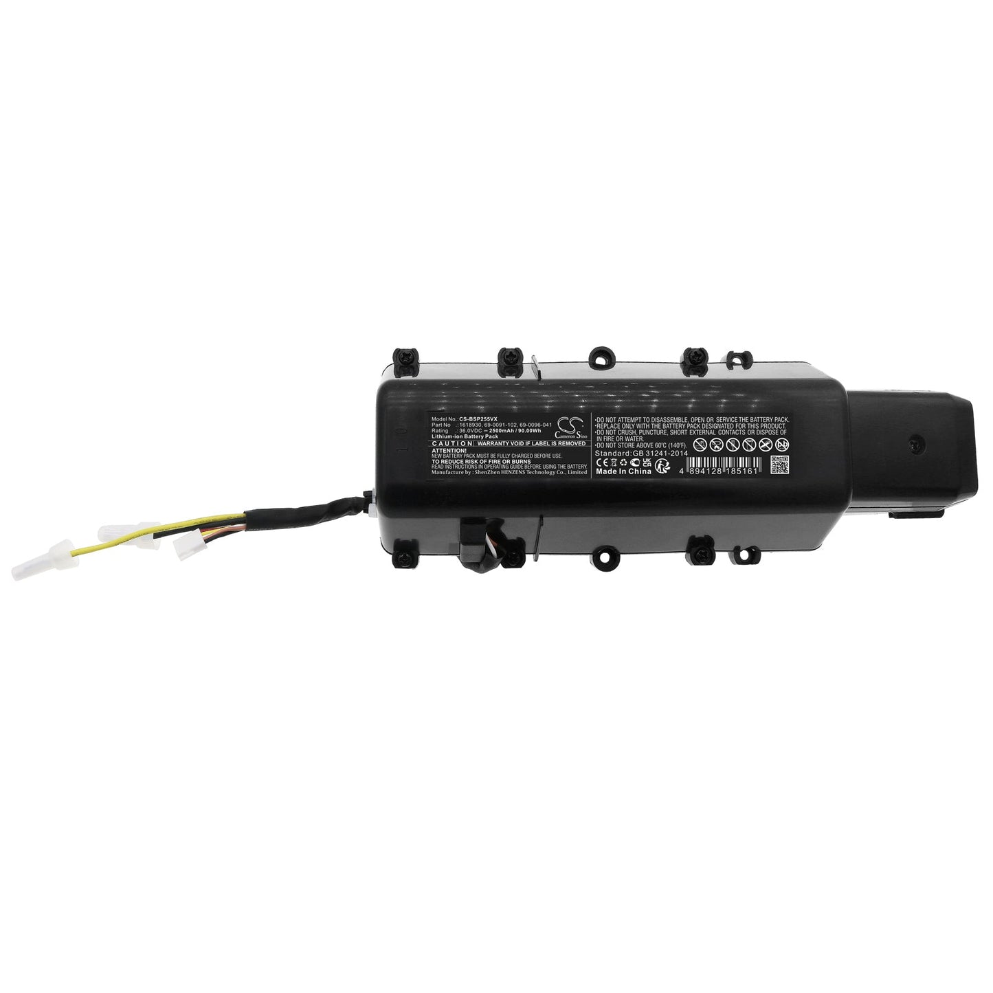 Replacement Battery for Bissell  1625756 – Vacuum – 2500mAh / 90.00Wh / 36.0V