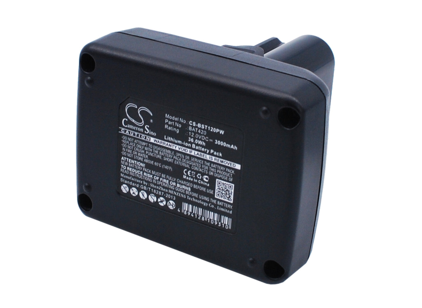 Replacement Battery for Bosch  12-Volt Max Tools – Power Tools – 3000mAh / 36.0Wh / 12.0V