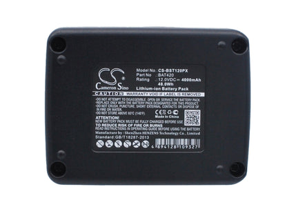 Replacement Battery for Bosch  12-Volt Max Tools – Power Tools – 4000mAh / 48.0Wh / 12.0V