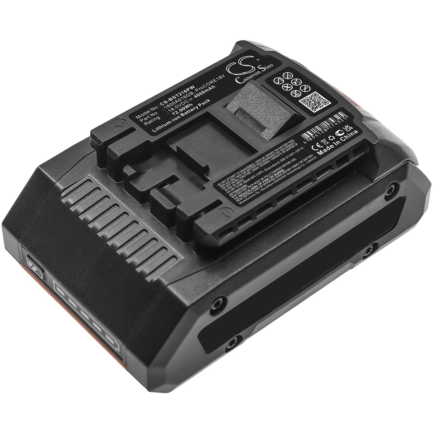 Replacement Battery for Bosch  GBH 18V-34 CF – Power Tools – 4000mAh / 72.00Wh / 18.0V