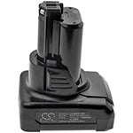 Replacement Battery for Bosch Bosch GWI 10.8 V-Li Bosch GWB 10.8-LI, CLPK30-120, – 4000mAh / 43.20Wh