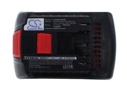 Replacement Battery for Bosch  17618 – Power Tools – 2600mAh / 46.80Wh / 18.0V