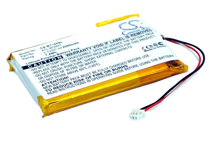 Replacement Battery for Globalstar  11-TR151-LIB-TN1 – GPS, Navigator – 2000mAh / 7.40Wh / 3.7V