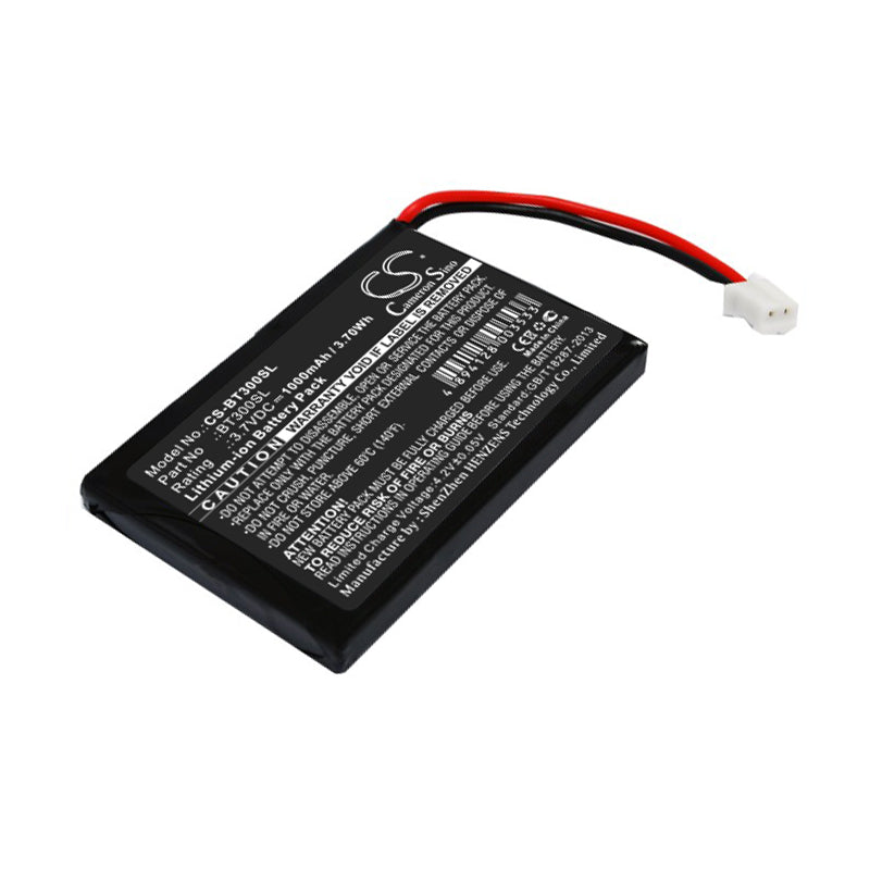 Replacement Battery for HP  BT GPS – GPS, Navigator – 1000mAh / 3.70Wh / 3.7V