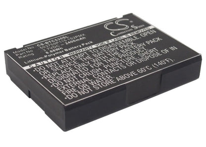 Replacement Battery for Blaupunkt  Lucca 5.3 – GPS, Navigator – 2400mAh/8.88Wh / 3.7V