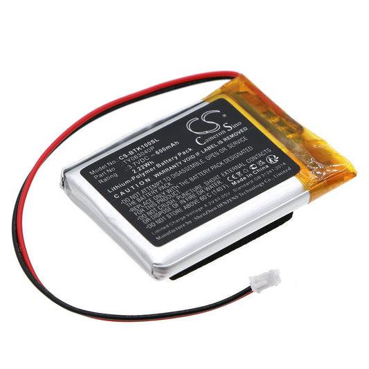 Replacement Battery for Blaupunkt  BADRADIO SRB 10 – Speaker – 600mAh / 2.22Wh / 3.7V