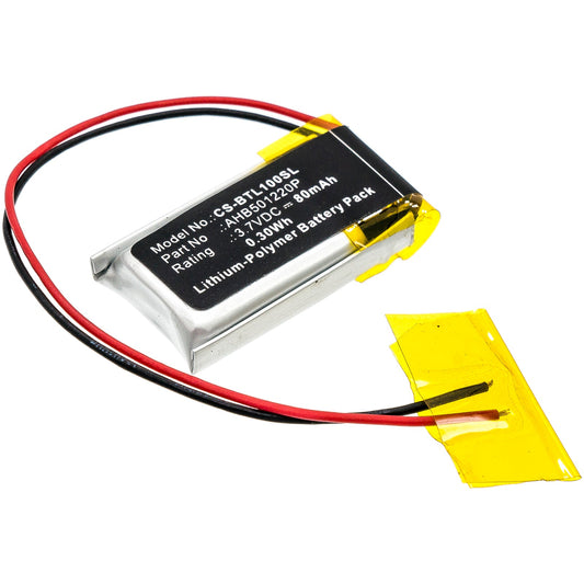Replacement Battery for Bose  Bluetooth Headset Series 1 – Wireless Headset – 80mAh / 0.30Wh / 3.7V